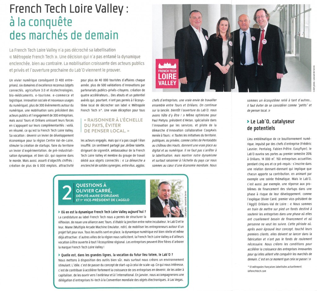 Mag Loire&orléans éco n°9 oct-nov - french tech